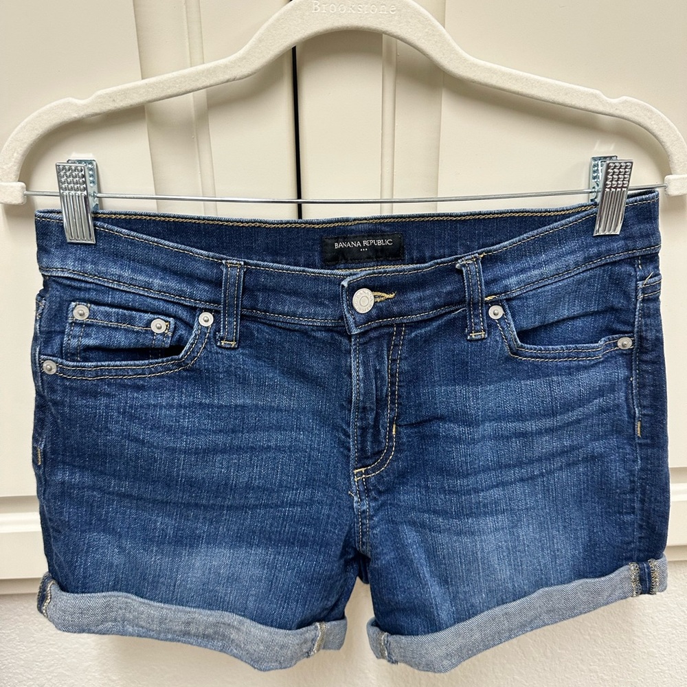 Banana Republic Blue Denim Shorts